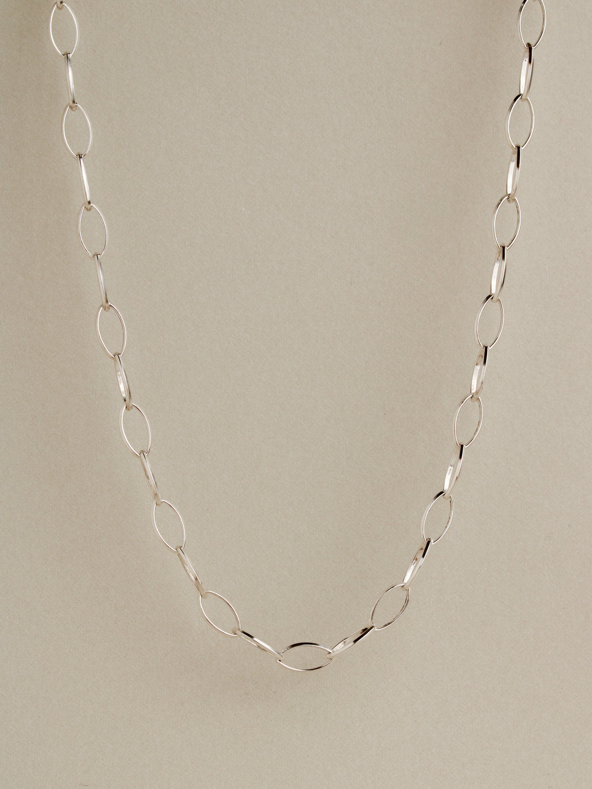 Almond Link Chain