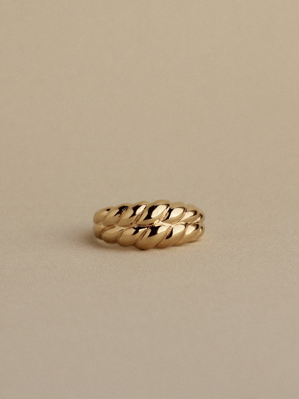 Croissant Dome Ring
