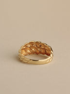 Croissant Dome Ring