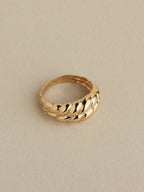 Croissant Dome Ring