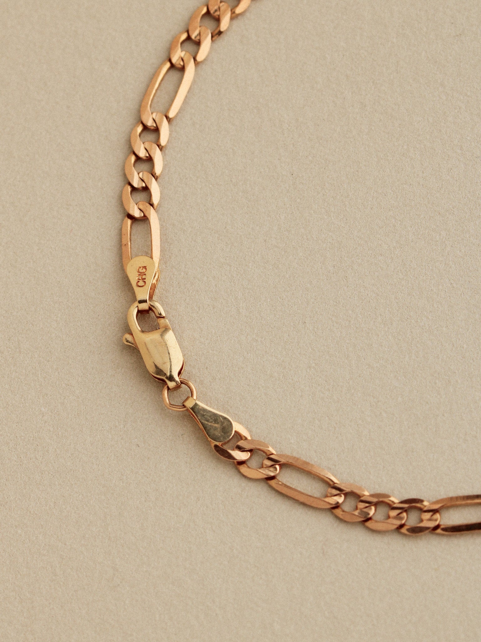 Figaro Chain Bracelet
