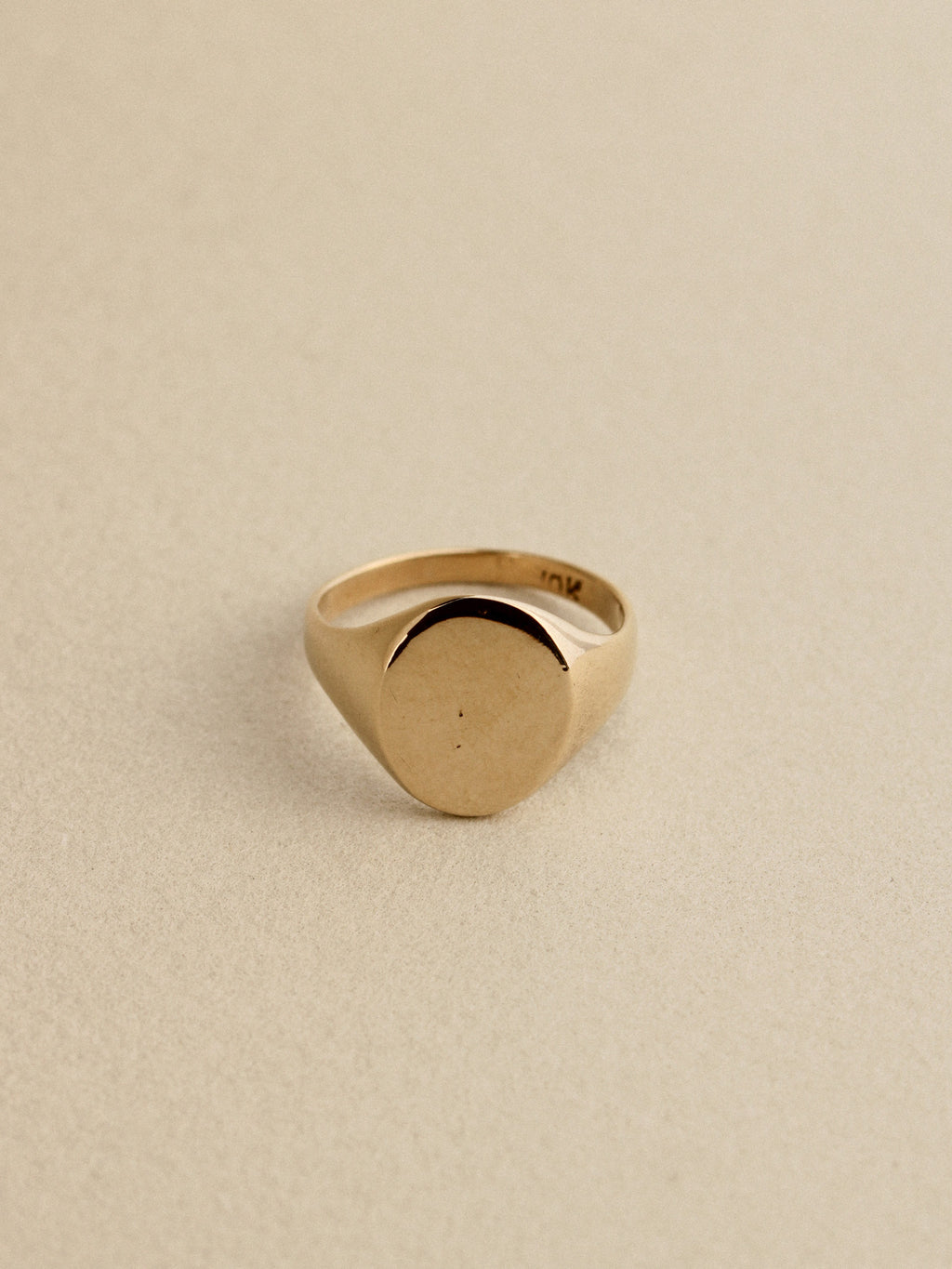 Pinky Signet Ring, 10k