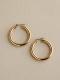 Round 1" Hoops, 18k