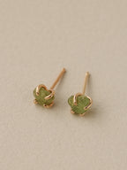14k Garnet Studs