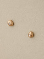 Diamond Pebble Studs
