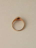 Garnet Signet Ring
