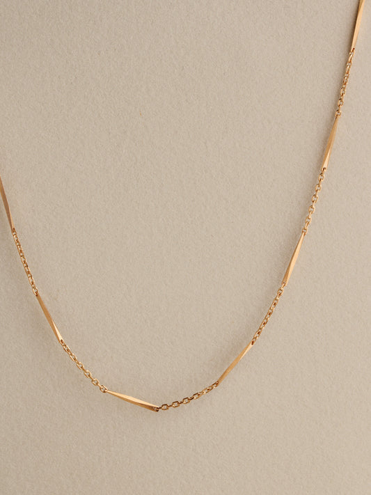 Geometric Bar Chain, 18k