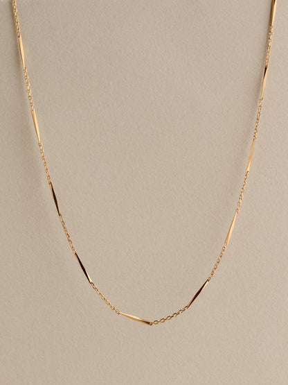 Geometric Bar Chain, 18k