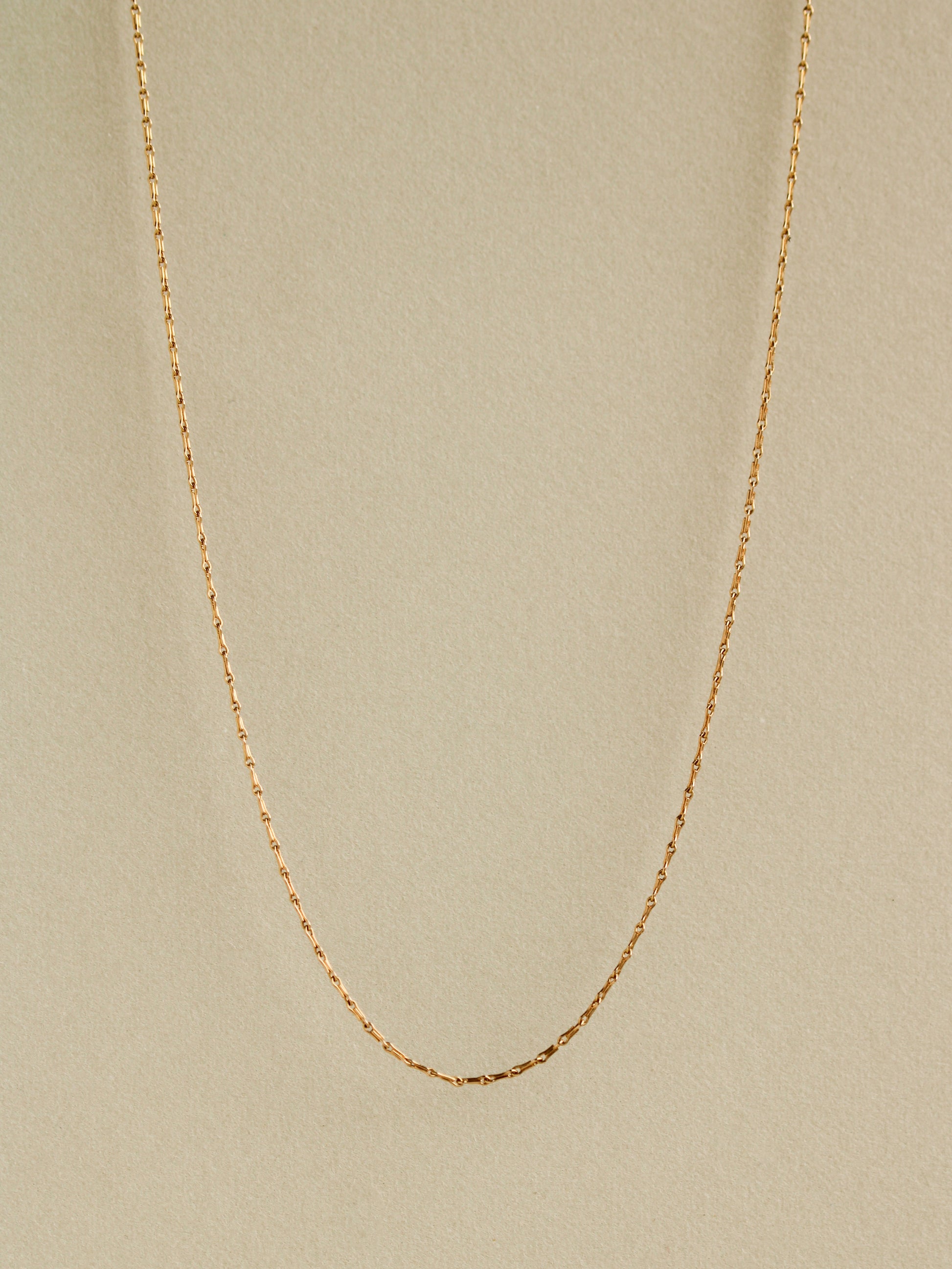 Barleycorn Chain, 16", 14k
