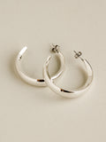 Reverse Knife Edge Hoops