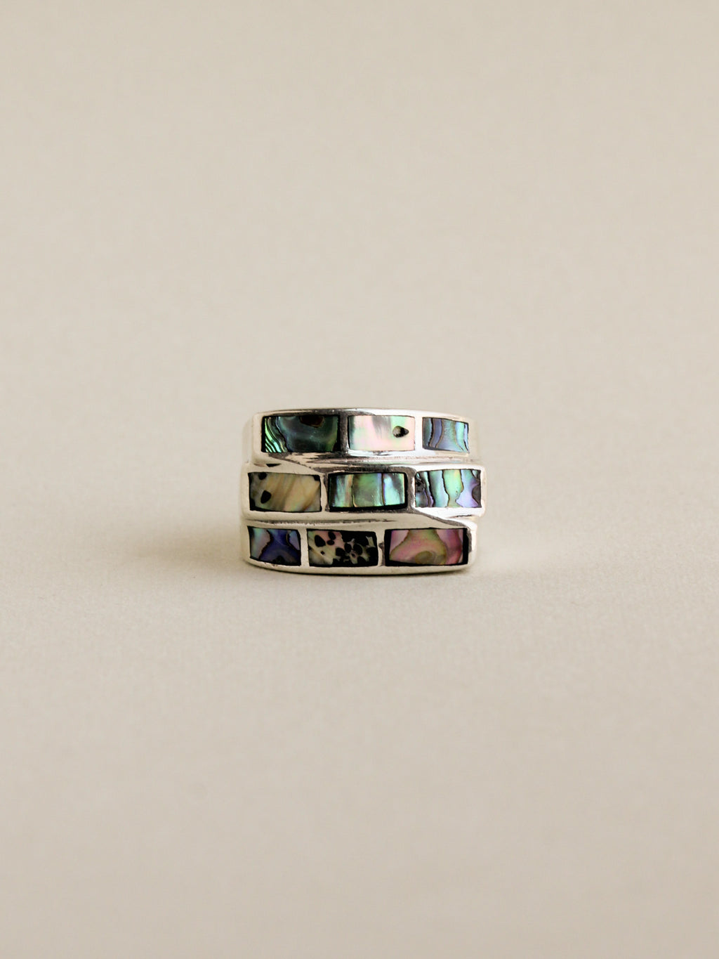 Abalone Inlay Ring
