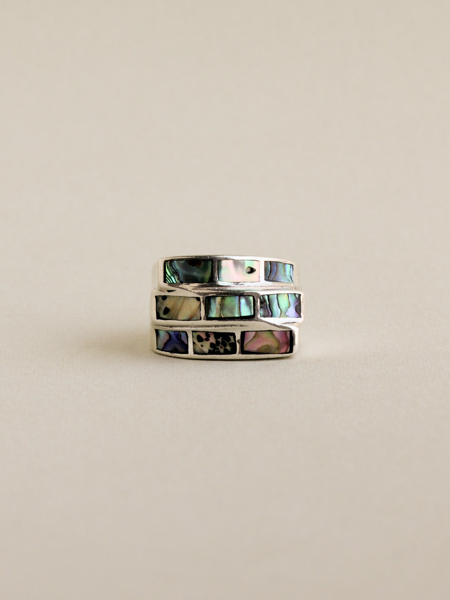 Abalone Inlay Ring