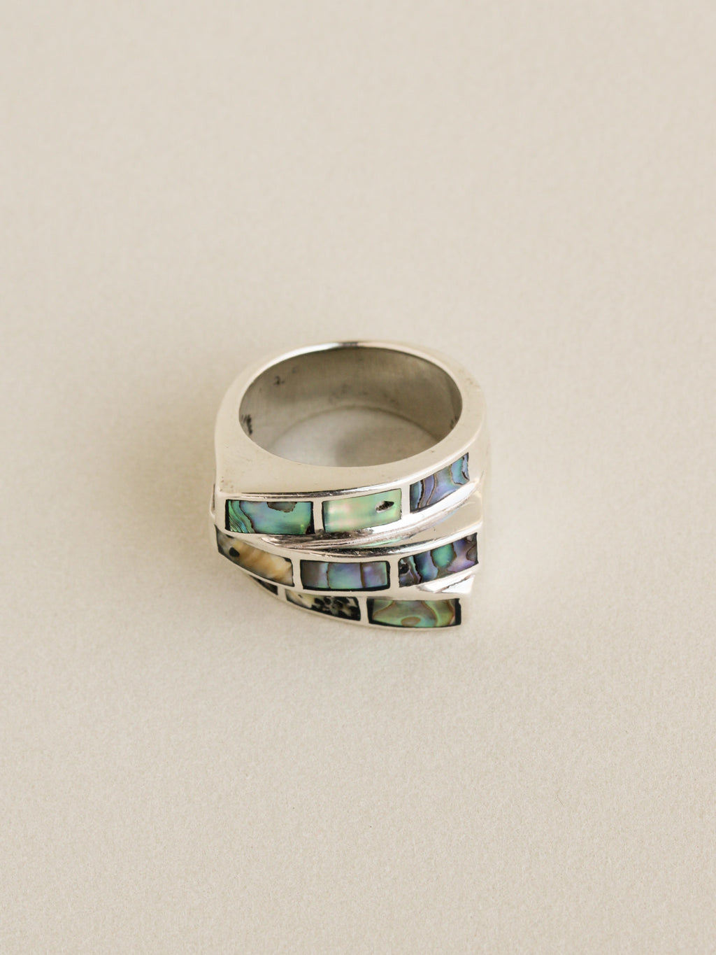 Abalone Inlay Ring