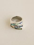 Abalone Inlay Ring