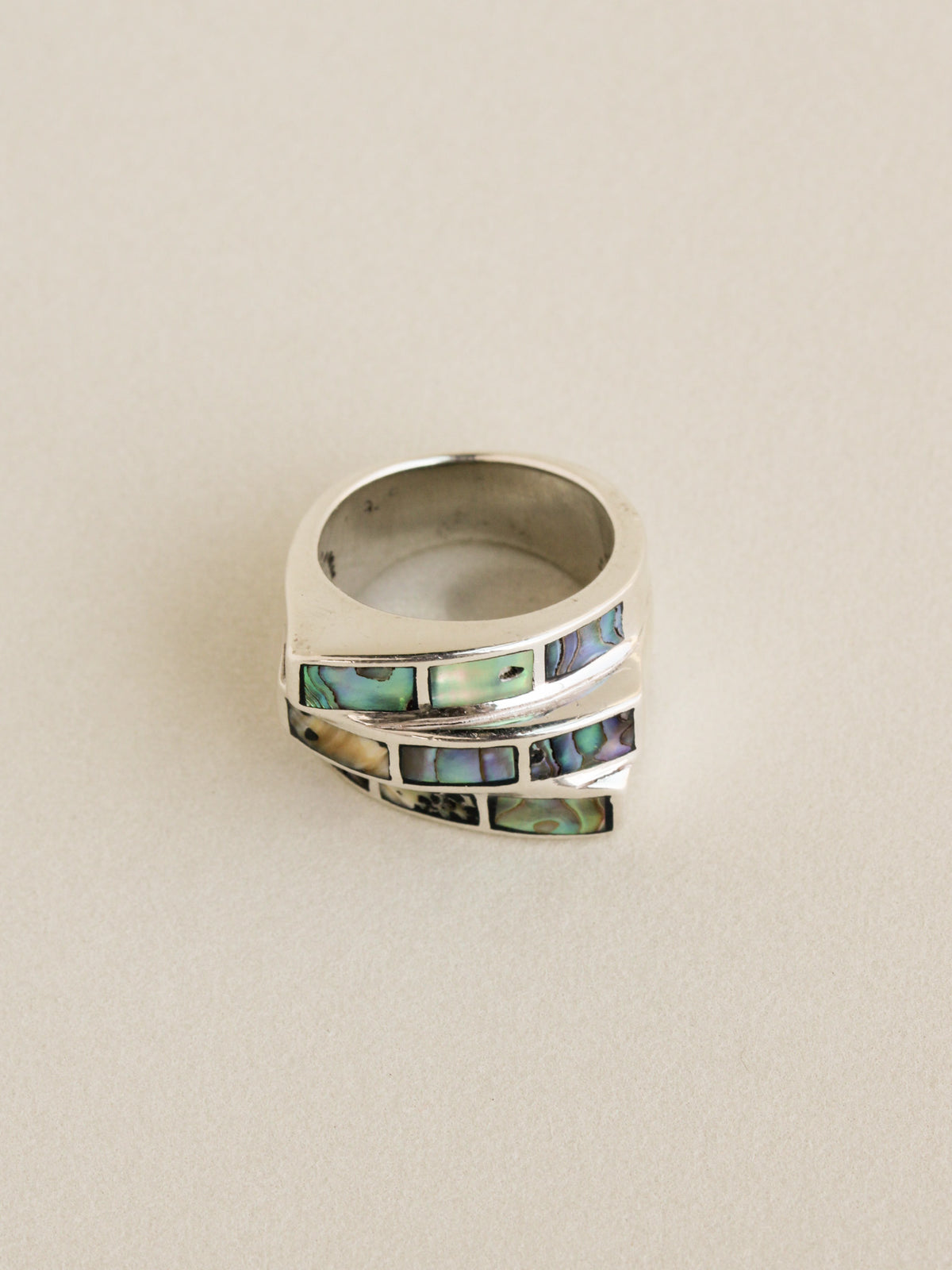 Abalone Inlay Ring