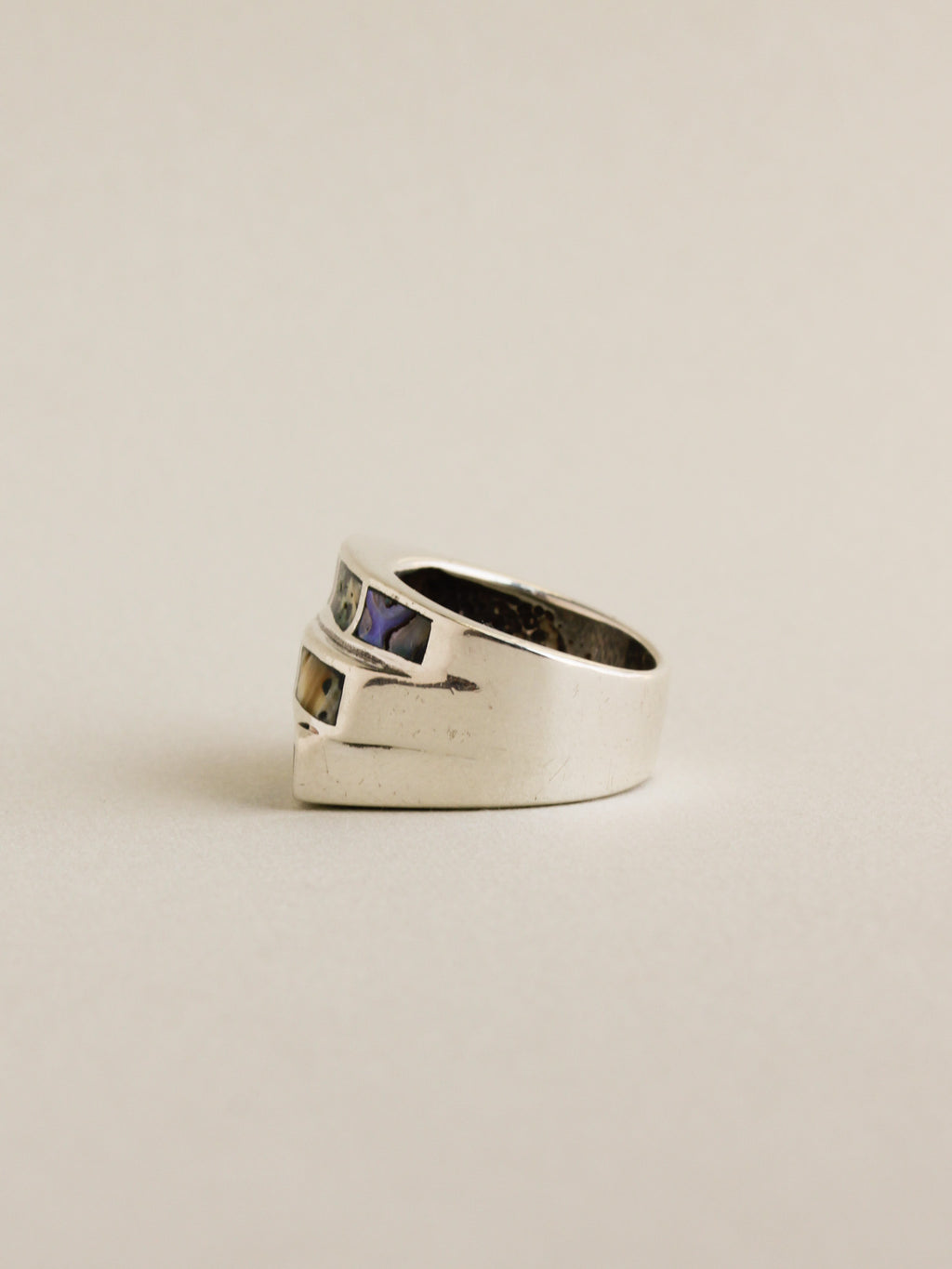 Abalone Inlay Ring