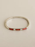 Coral Inlay Bangle