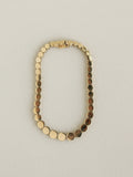 Graduated Disc Chain Bracelet