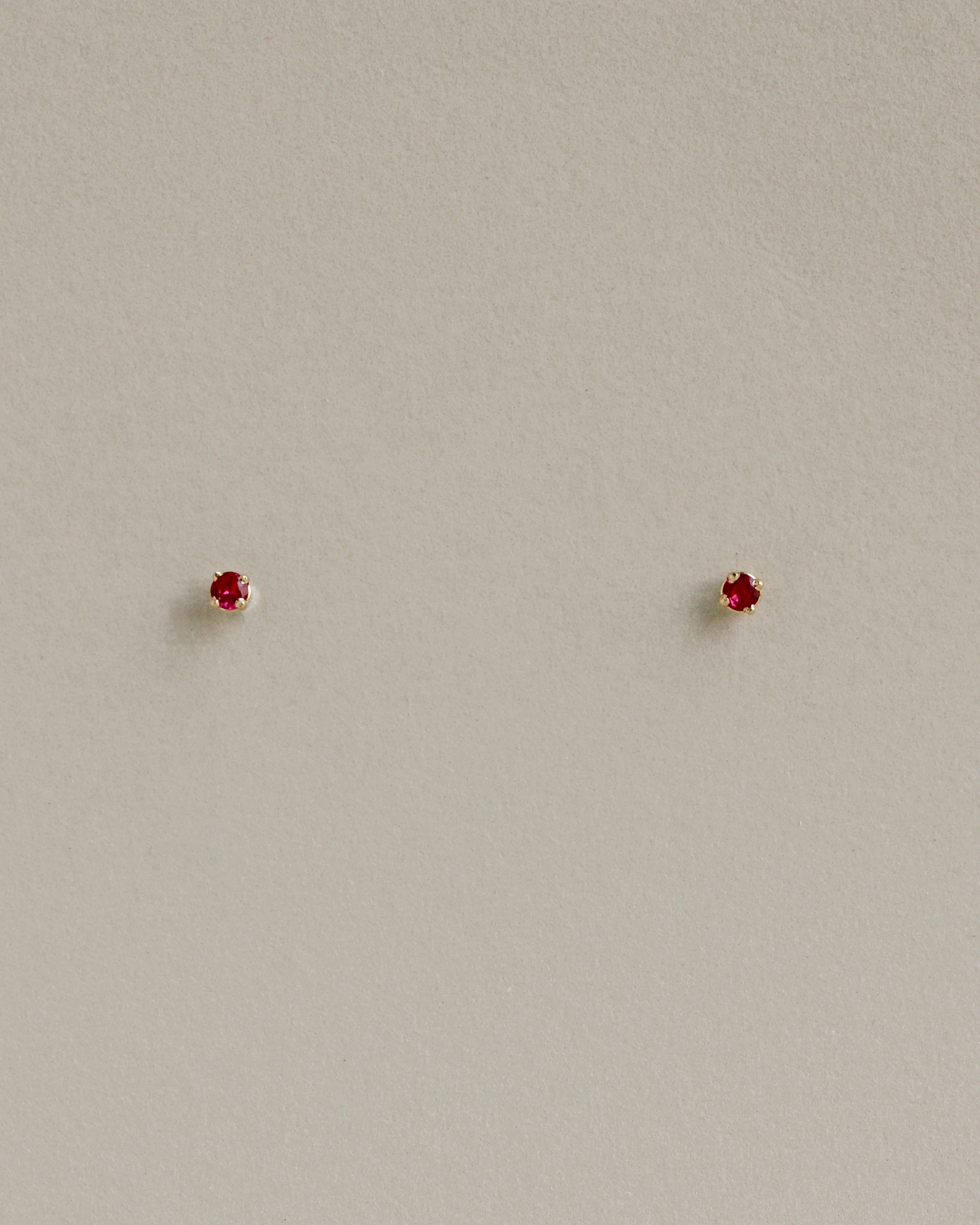 Ruby Studs