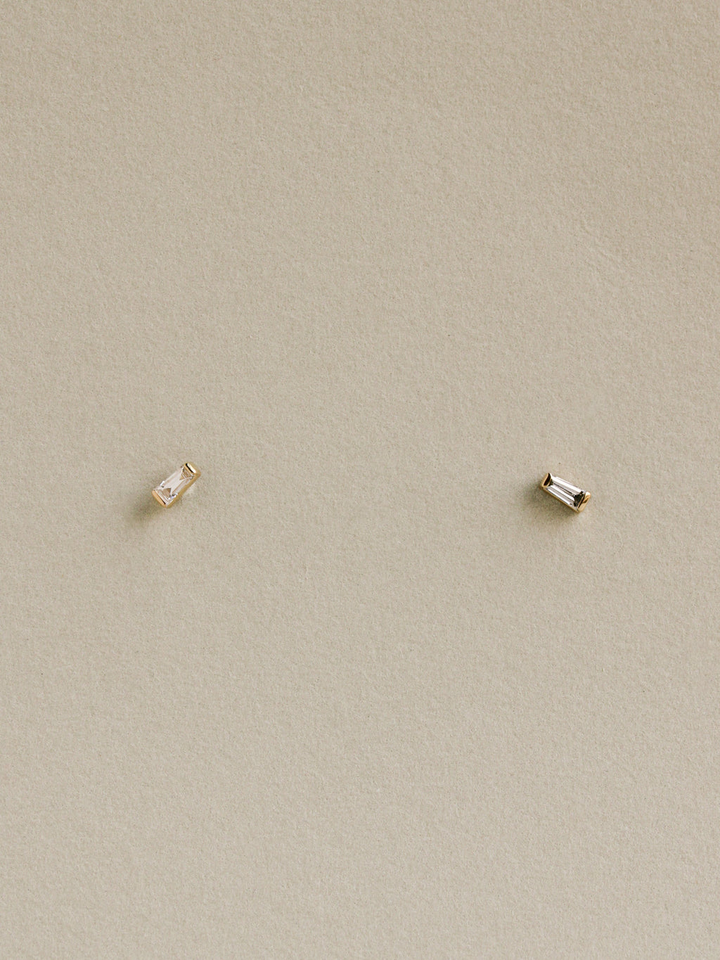 Tapered Baguette Diamond Studs