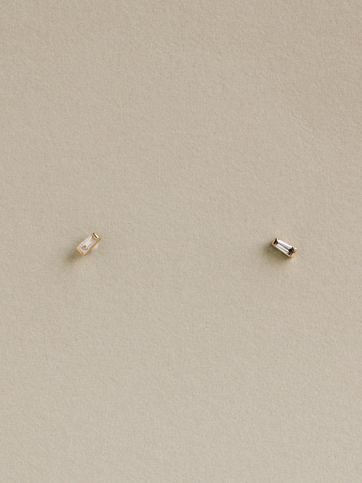 Tapered Baguette Diamond Studs