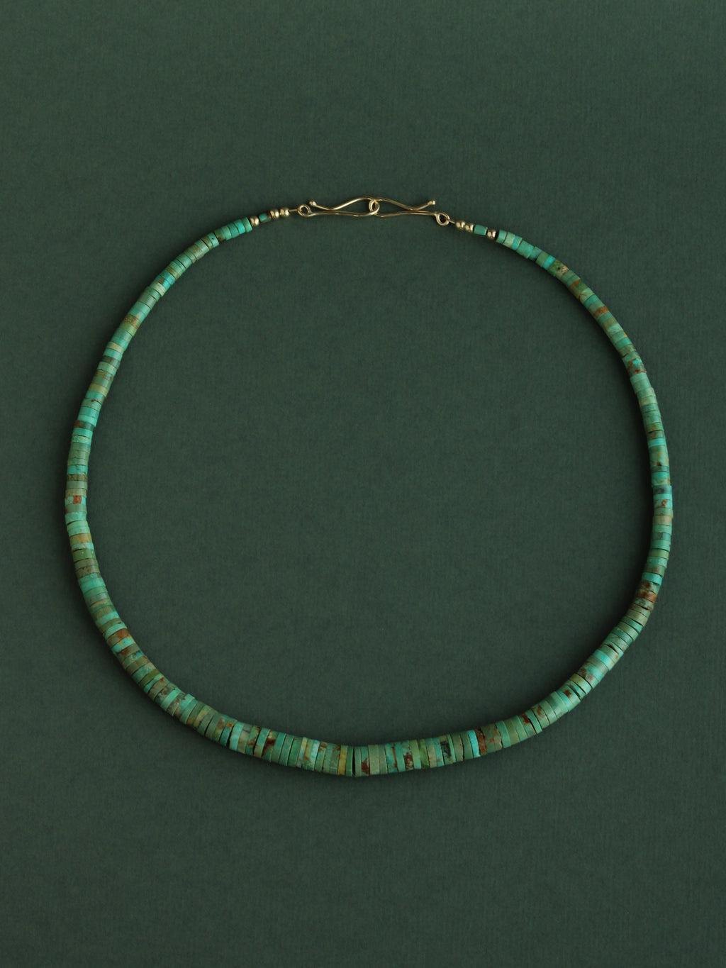Turquoise Rivière Necklace