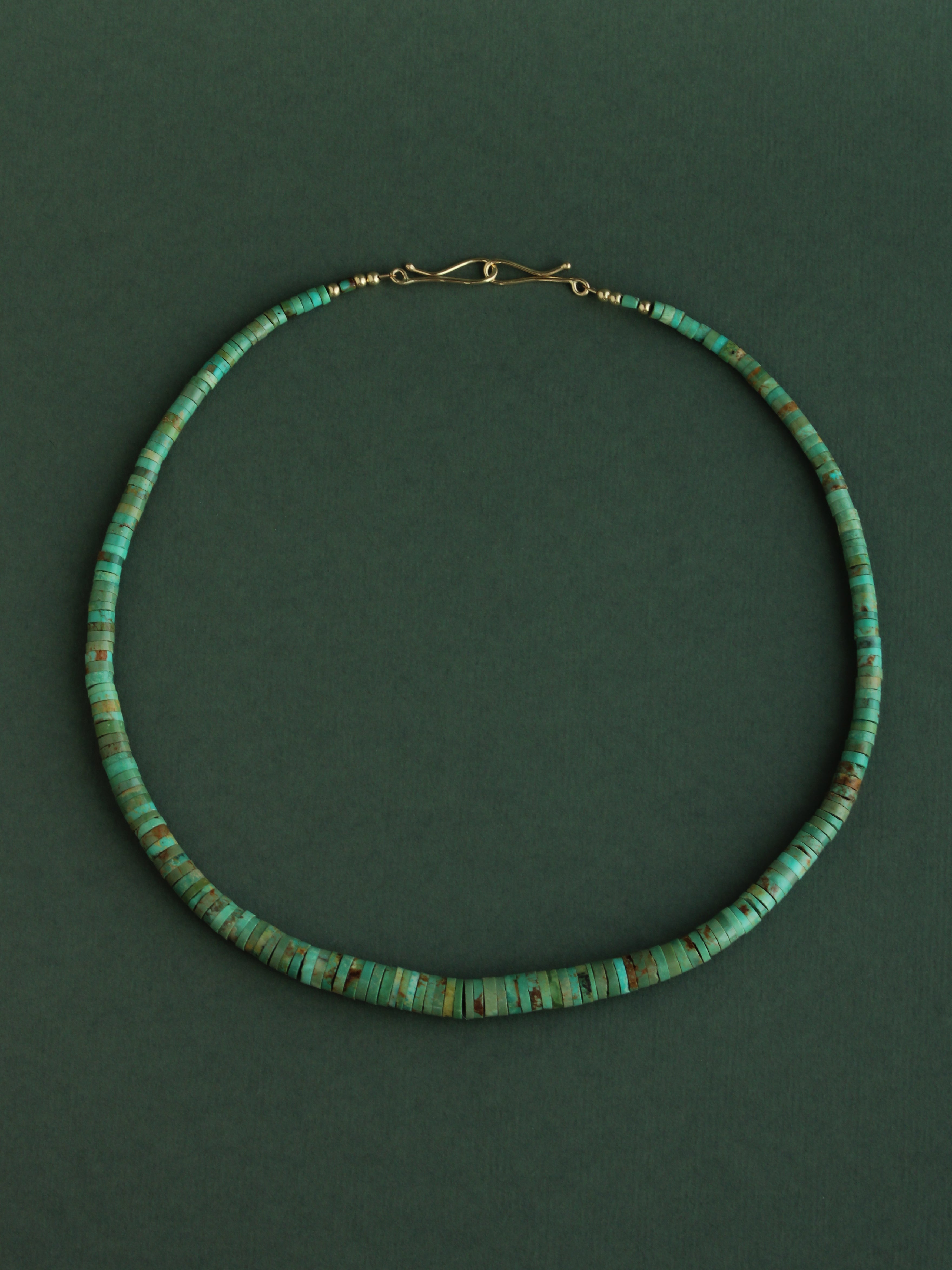 Turquoise Rivière Necklace