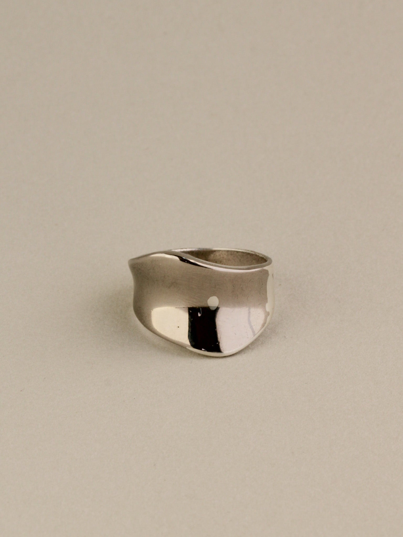 Modernist Sterling Ring second