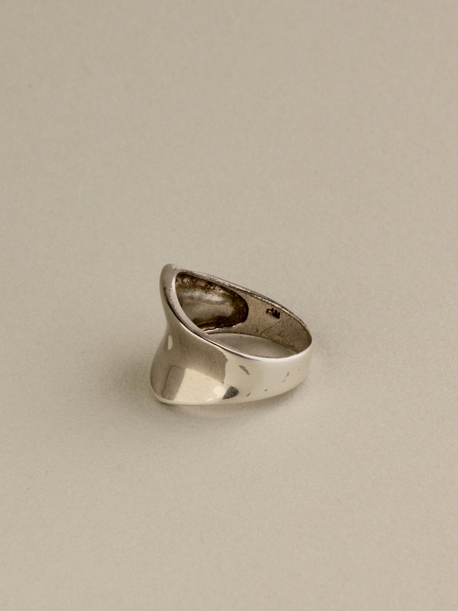 Modernist Sterling Ring second