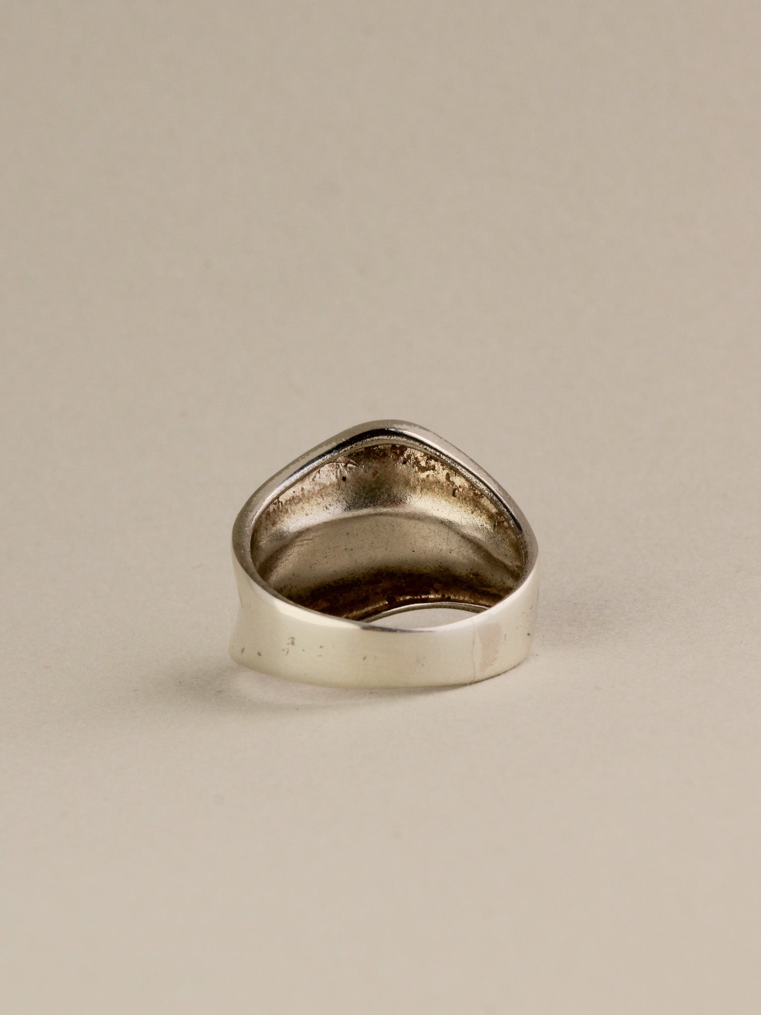 Modernist Sterling Ring second