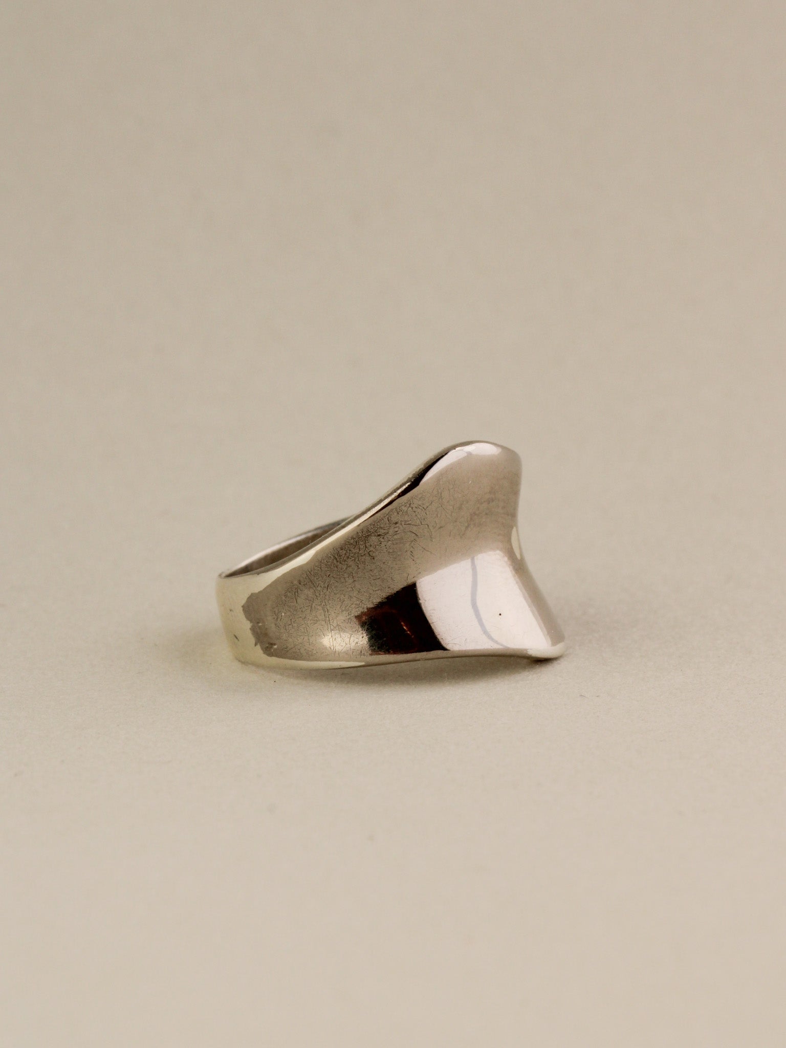 Modernist Sterling Ring second