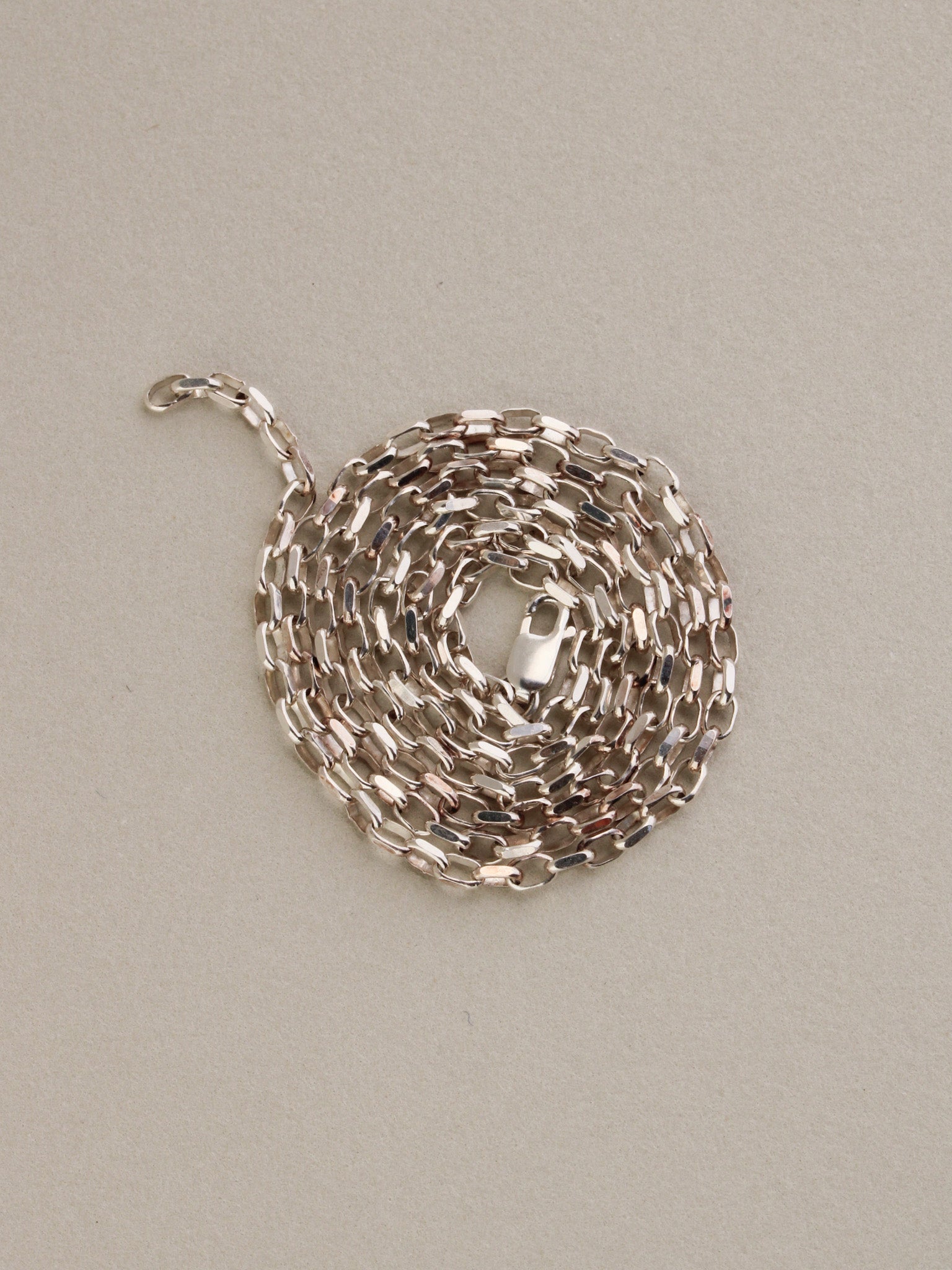 Diamond Cut Oval Cable Chain samples
