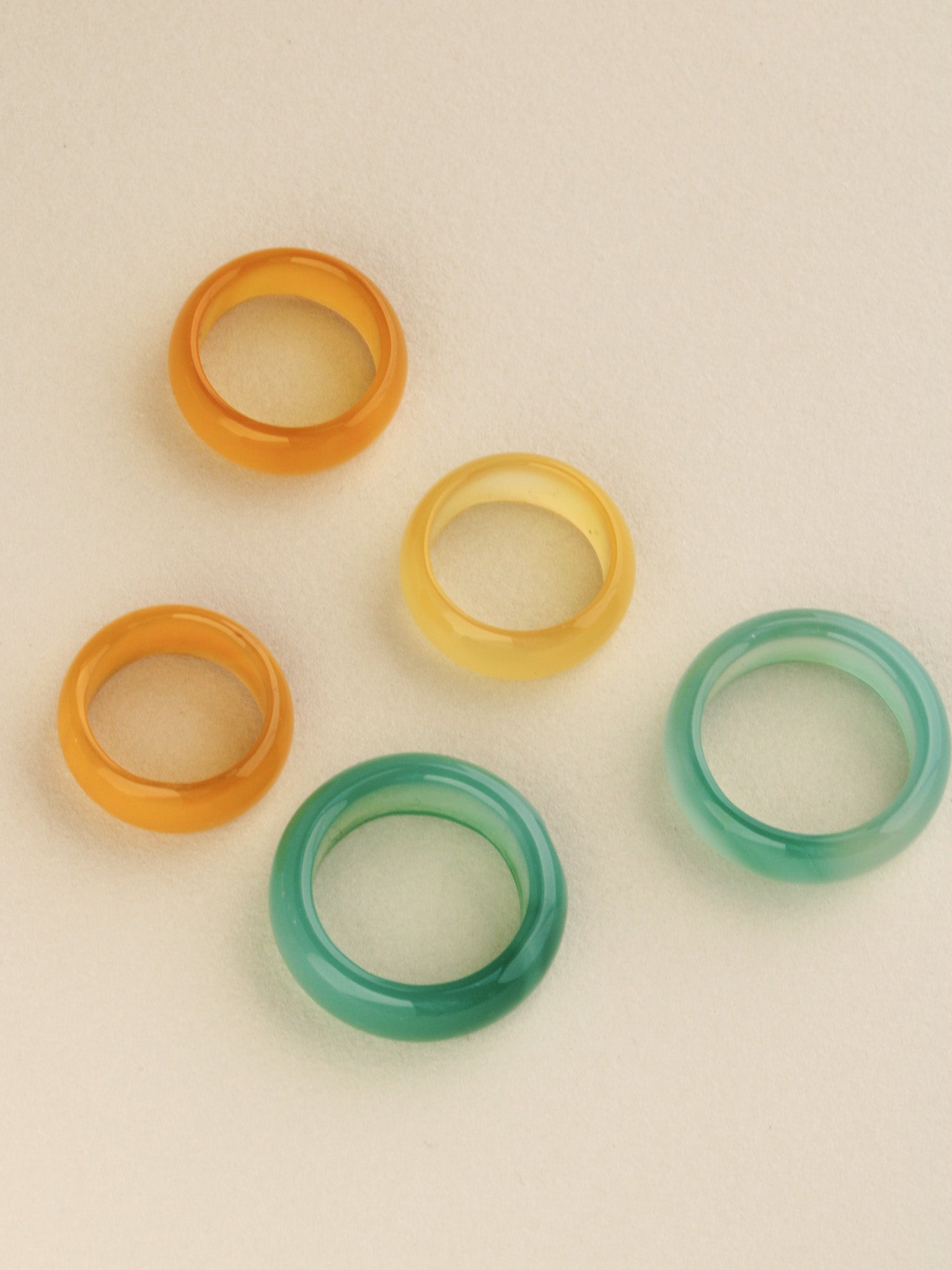 Agate Ring samples