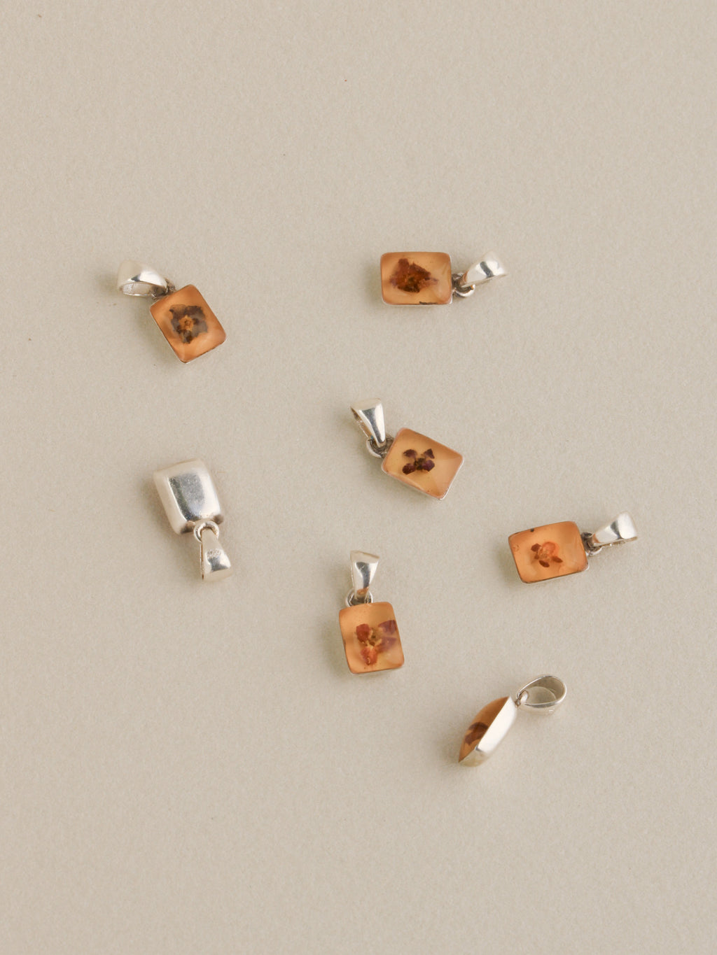 Resin Flower Charms