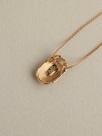 Sun Scarab Necklace