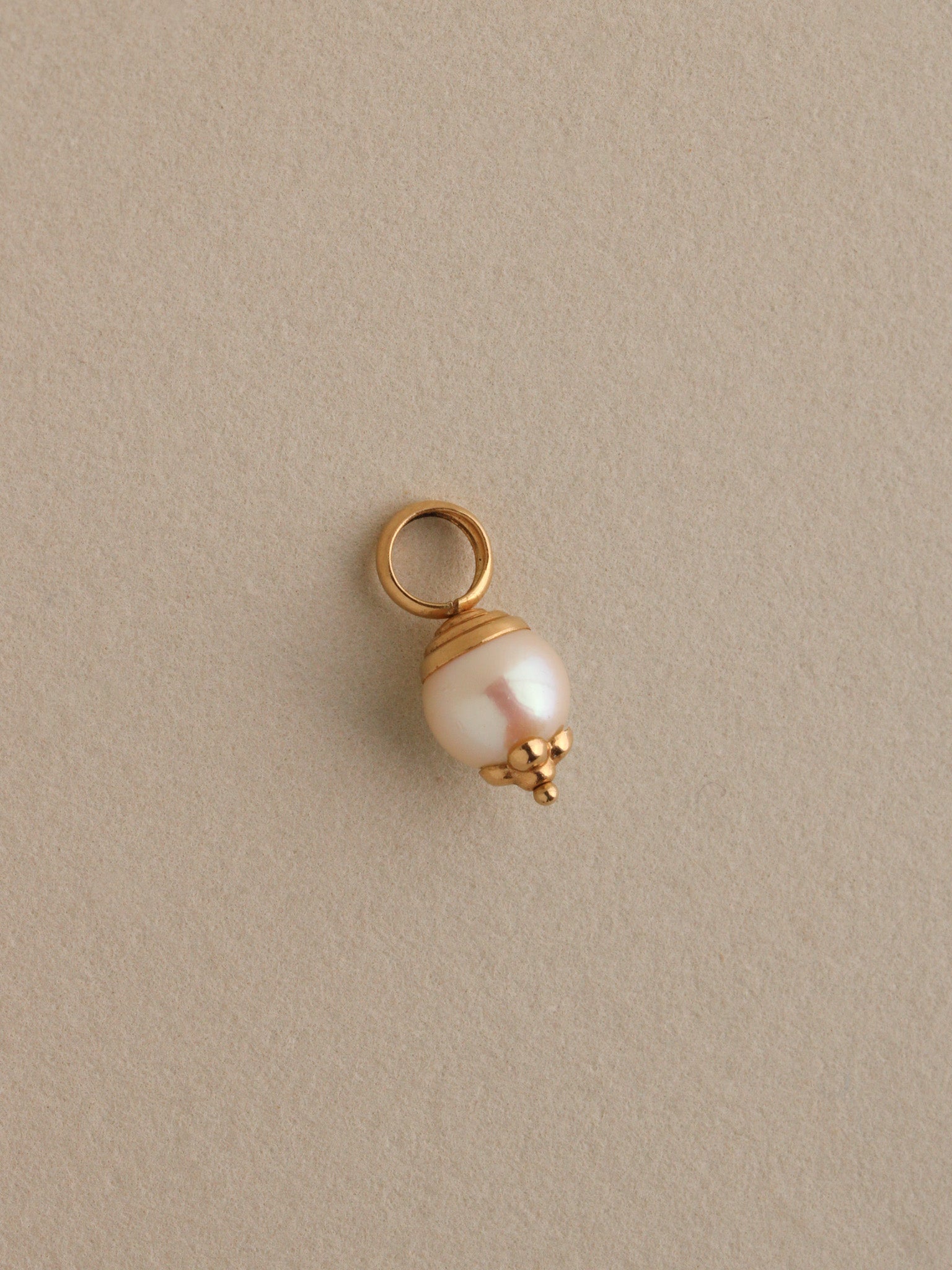 Ornate Pearl Charm