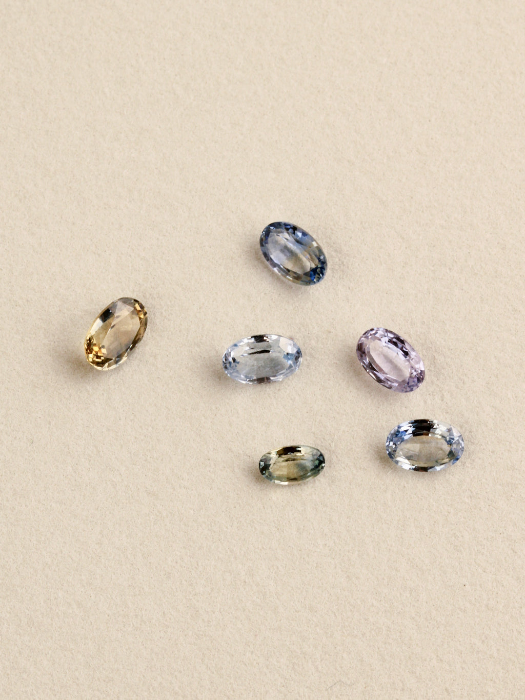 Oval Bicolor Sapphire