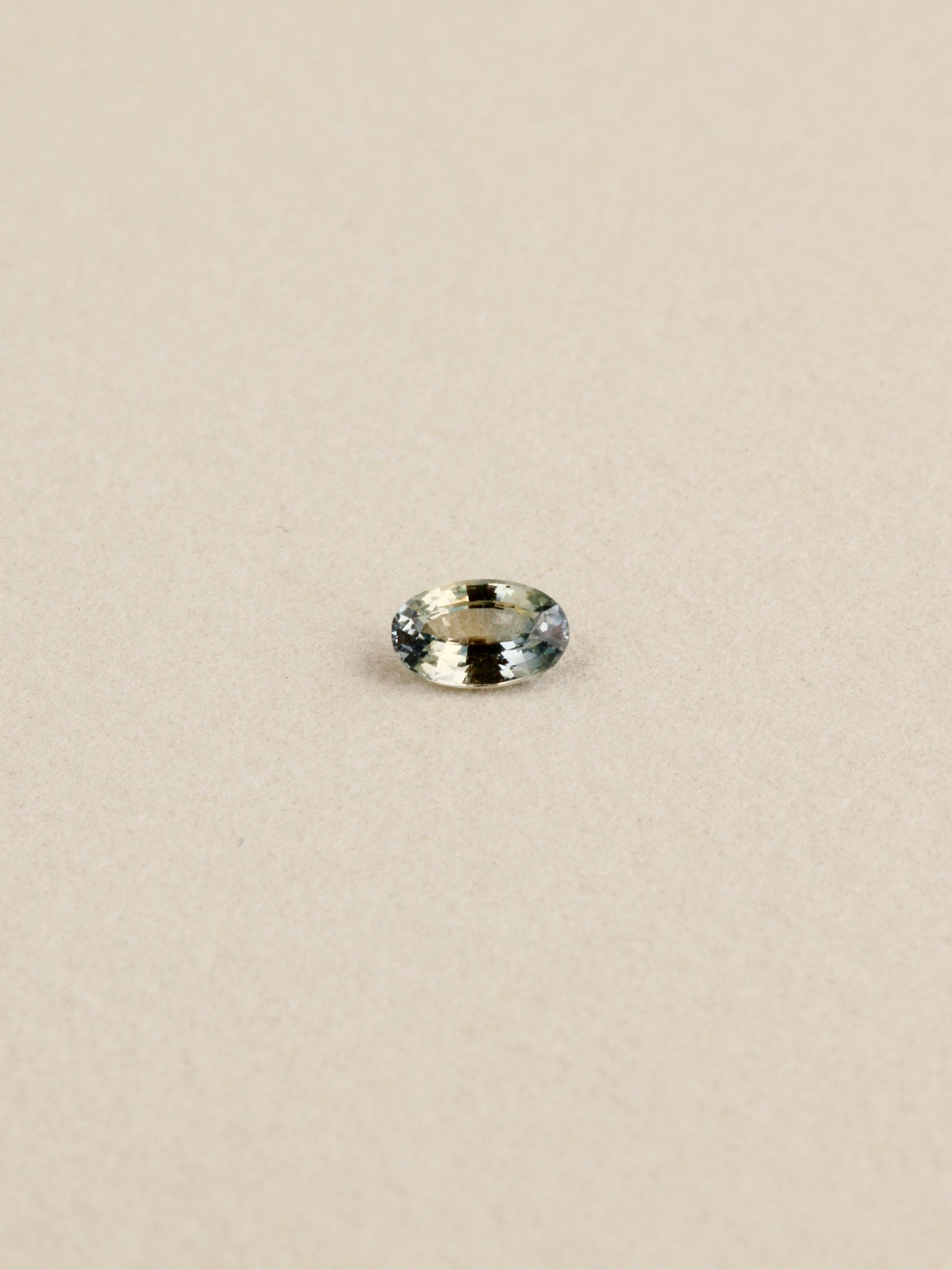 Oval Bicolor Sapphire