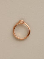 Champagne Diamond in Peach Gold