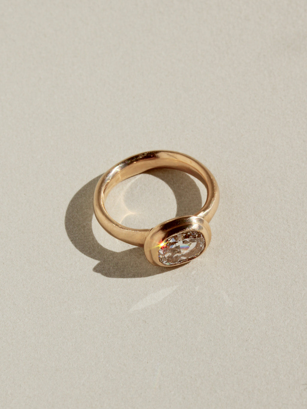 The Relic Ring | Cushion in 18k Yellow