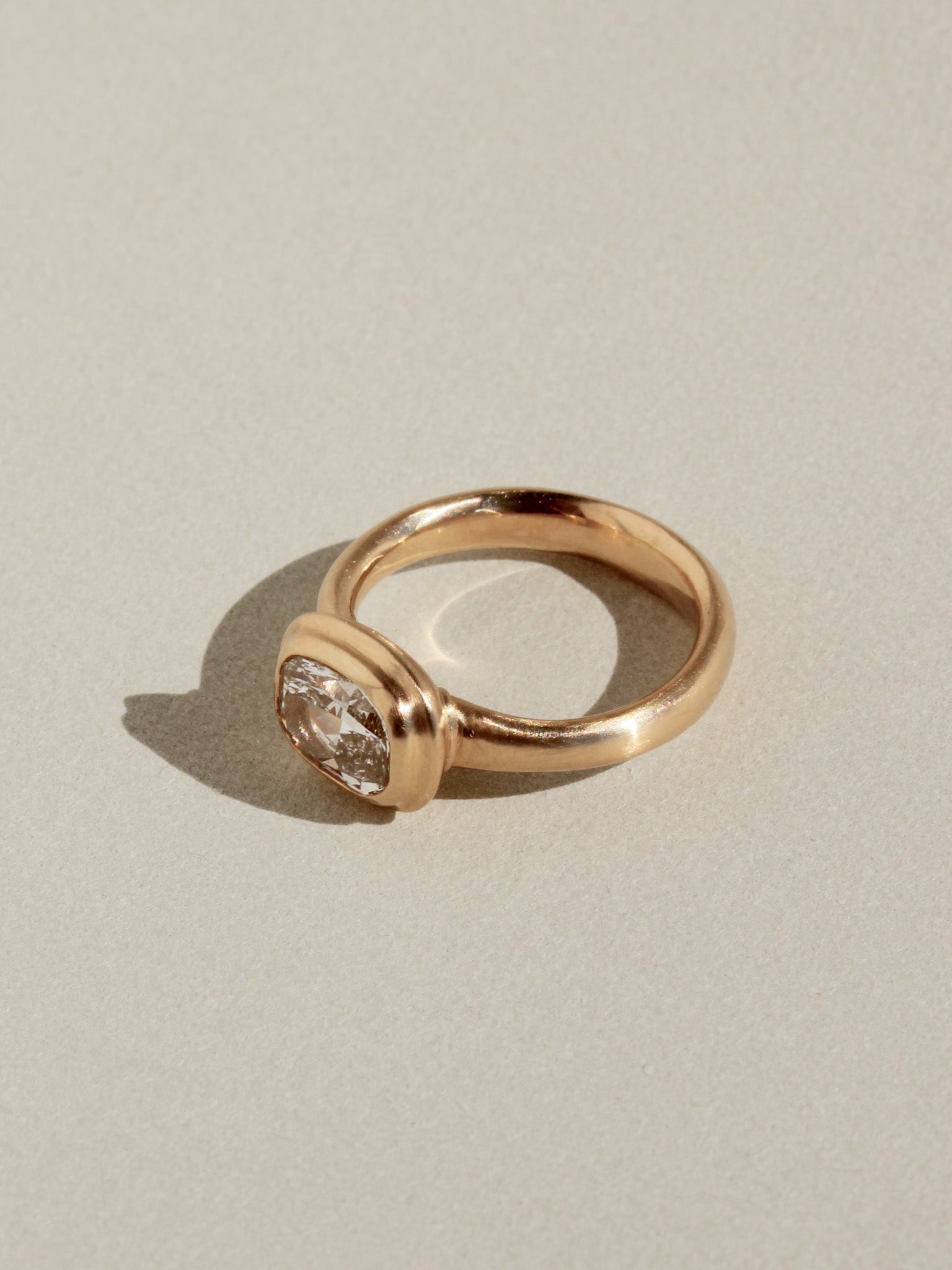 The Relic Ring | Cushion in 18k Yellow