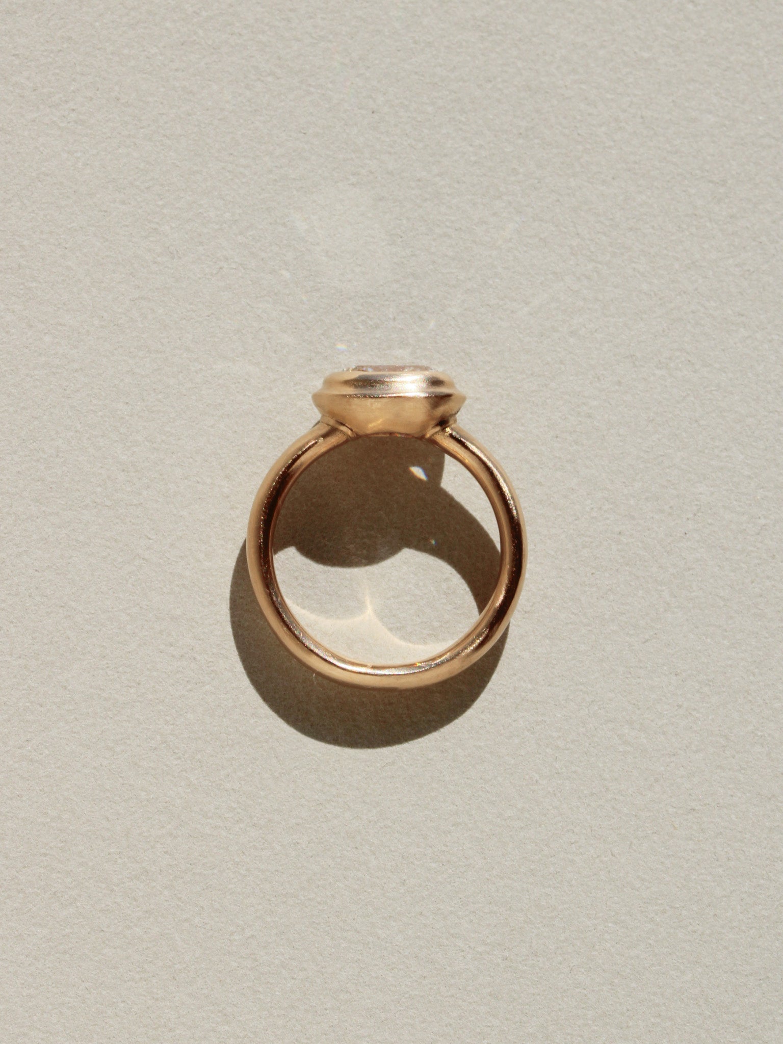 The Relic Ring | Cushion in 18k Yellow