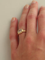 The Relic Ring | Cushion in 18k Yellow