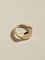 Sculpted Signet Ring