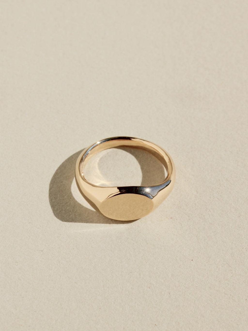 Sculpted Signet Ring