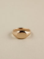 Sculpted Signet Ring