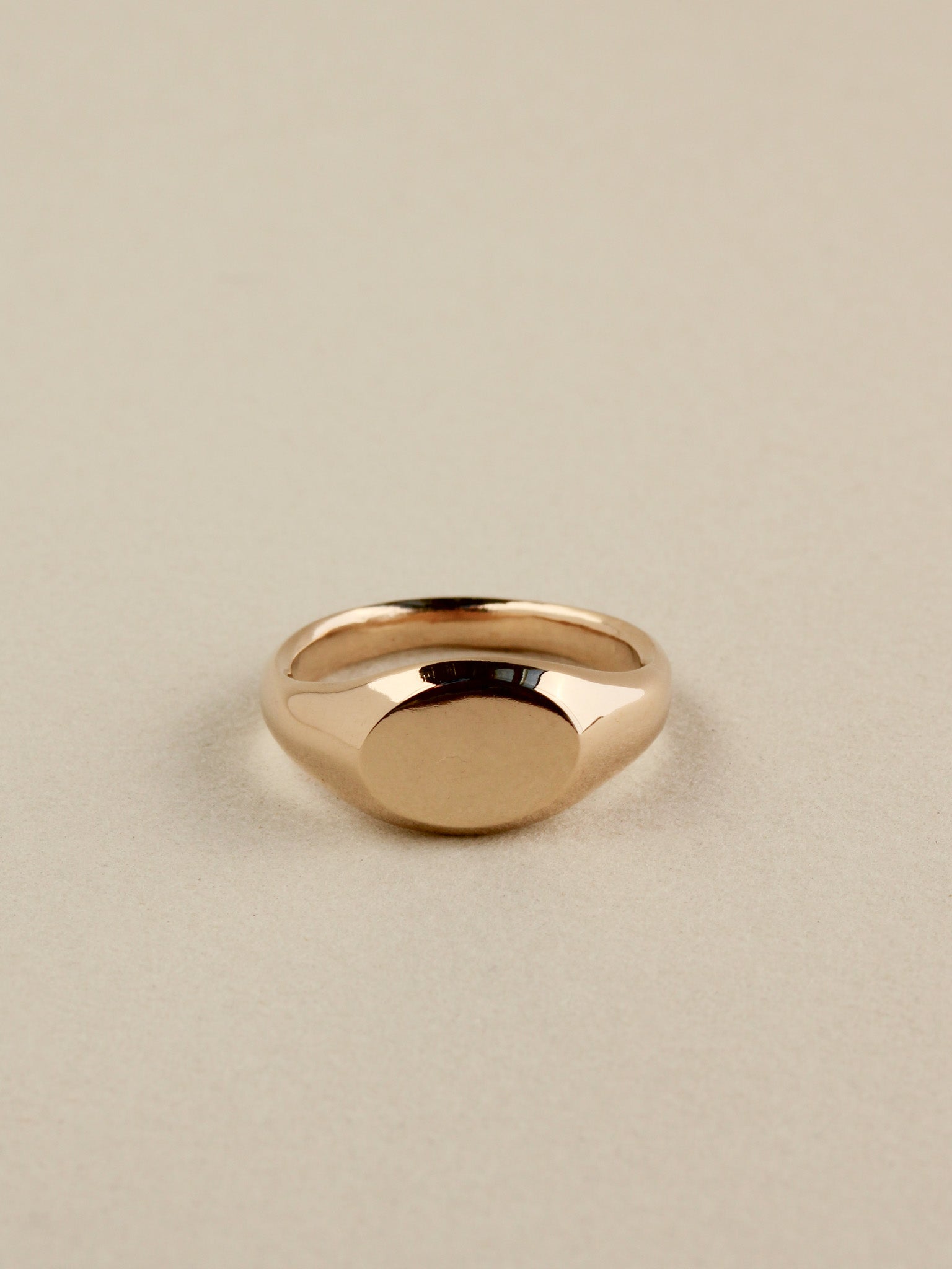 Sculpted Signet Ring