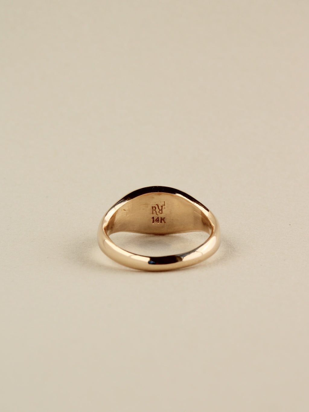 Sculpted Signet Ring