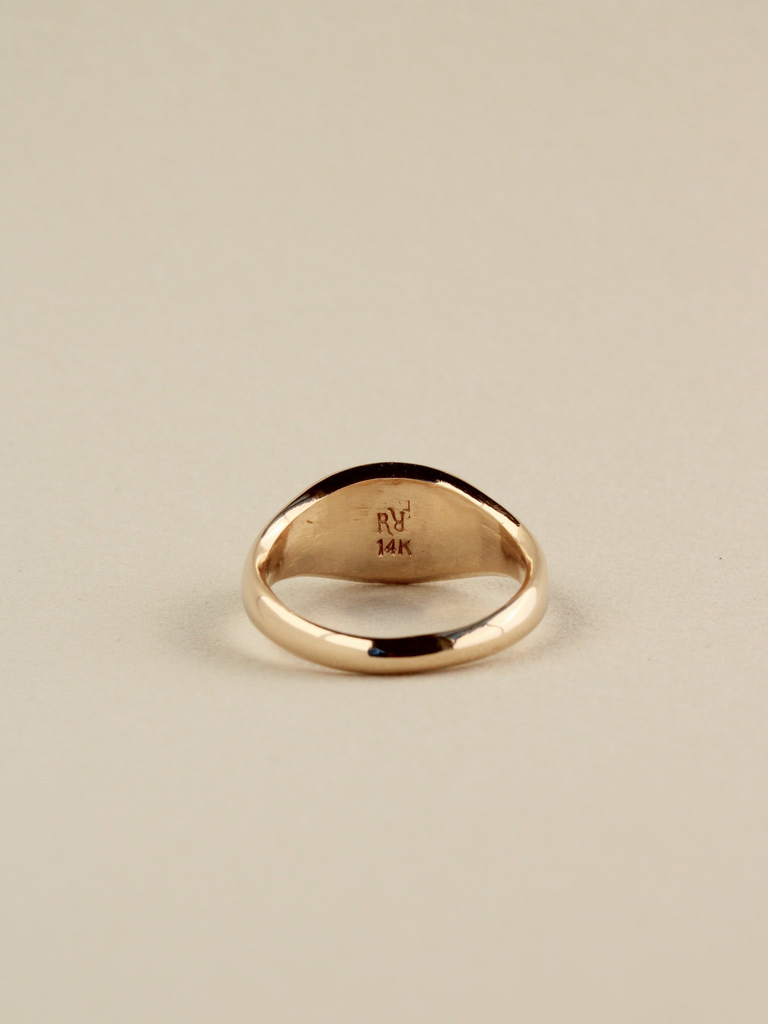 Sculpted Signet Ring