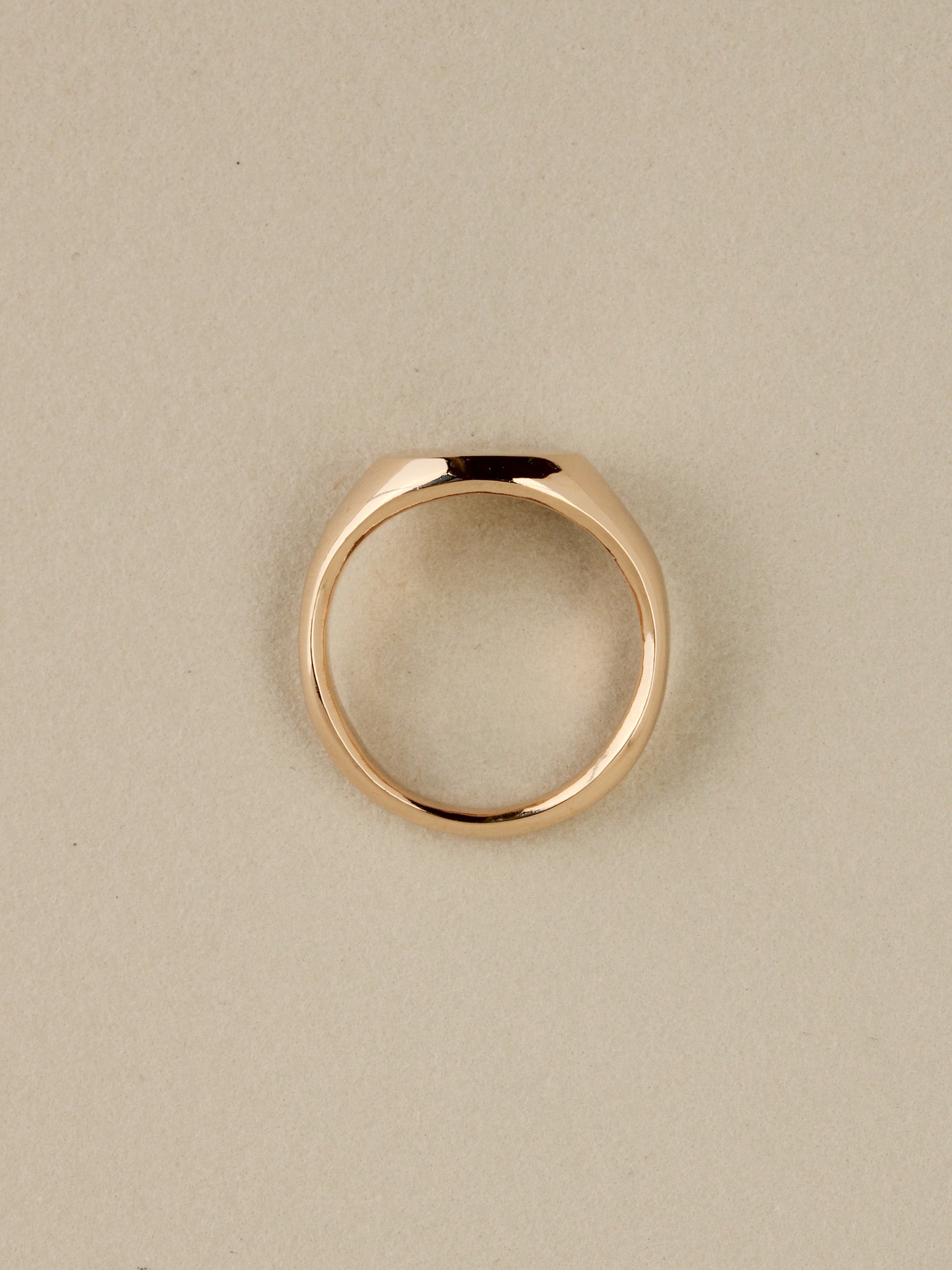 Sculpted Signet Ring